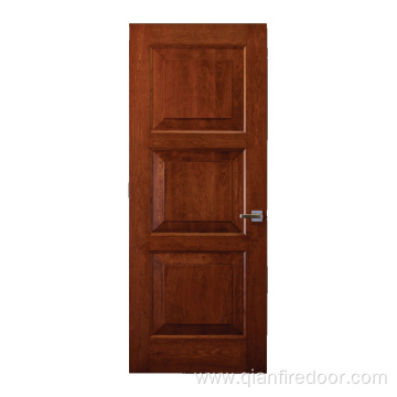 La puerta de madera contrachapada de diseño moderno diseña la puerta de madera maciza